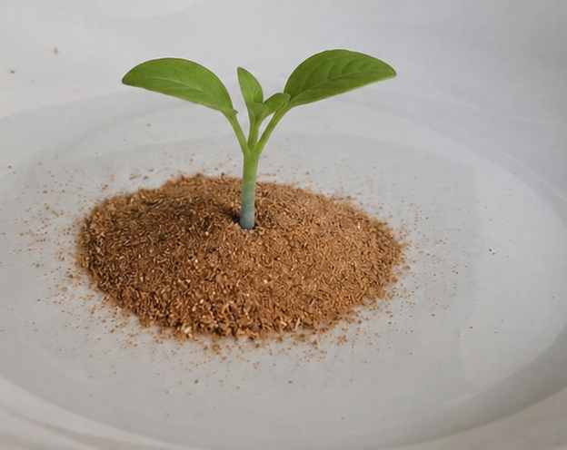 Frass de Tenebrio — humus orgánico para agricultura